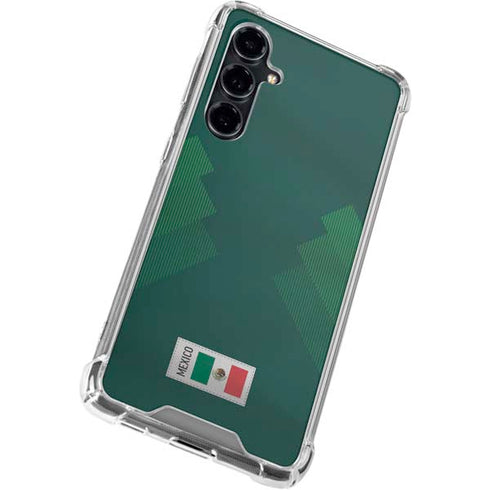 Mexico Soccer Flag Galaxy S23 FE Clear Case